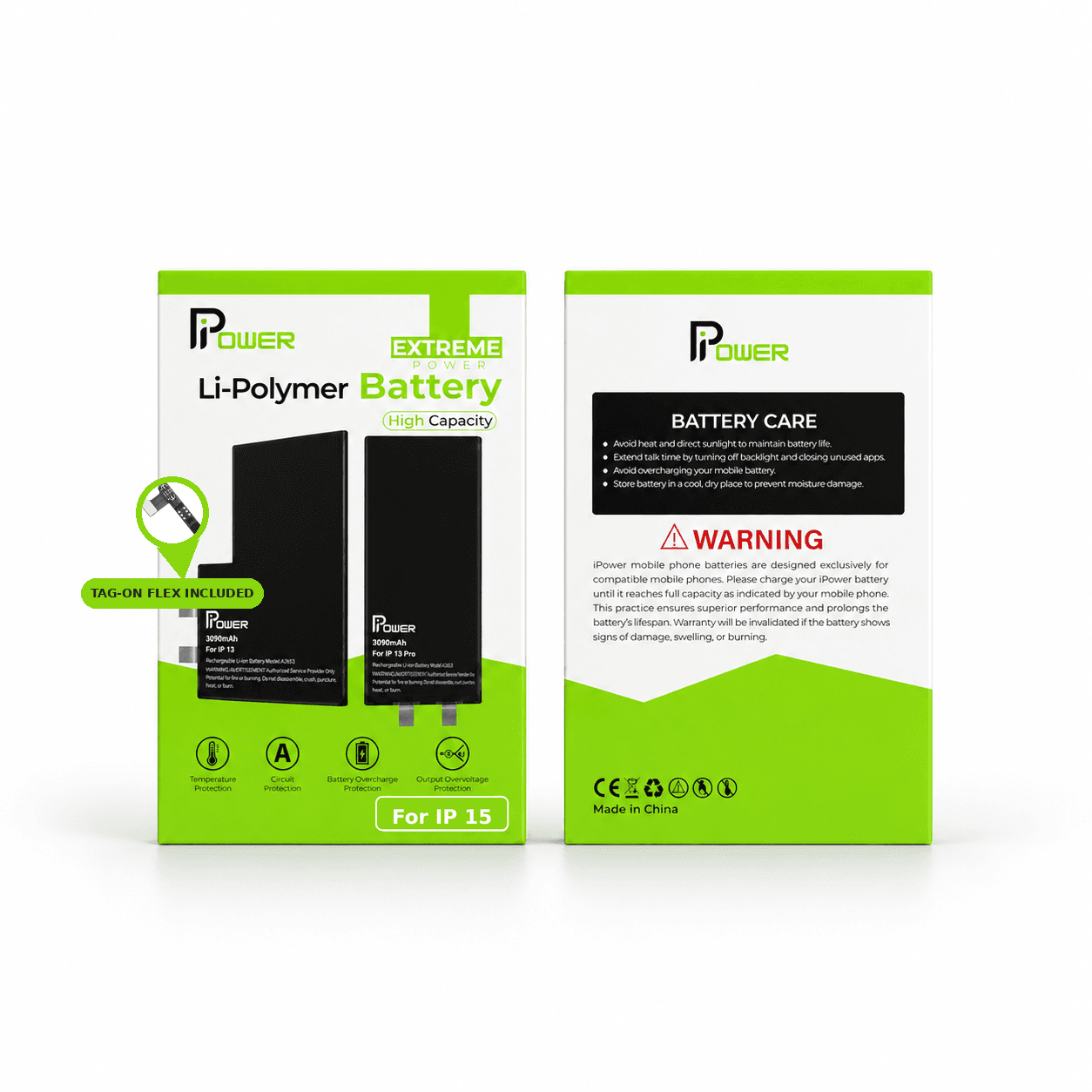 iPhone 15 High Capacity Battery (Flex Programmed)